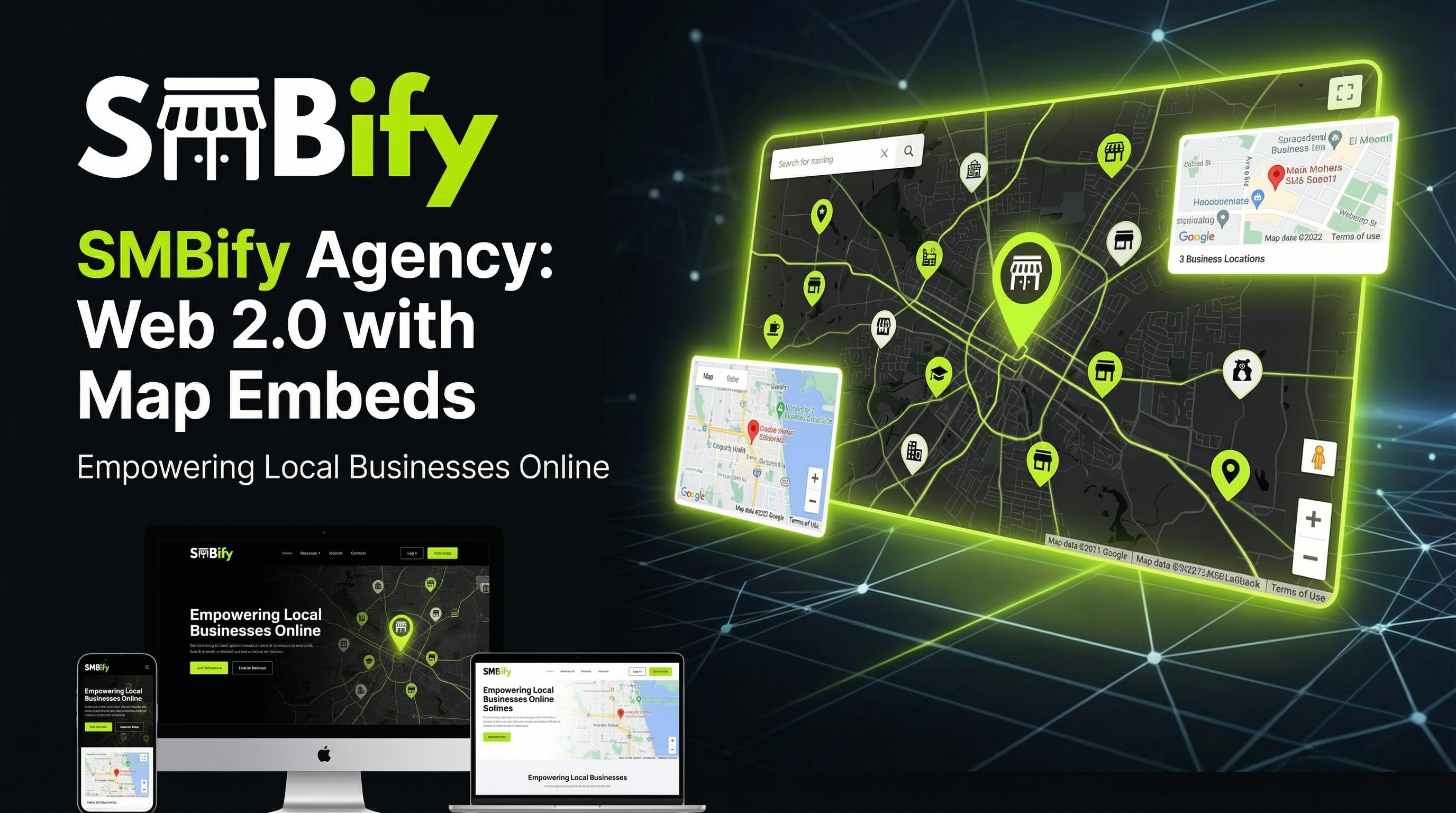 Web 2.0 Map Embeds Service